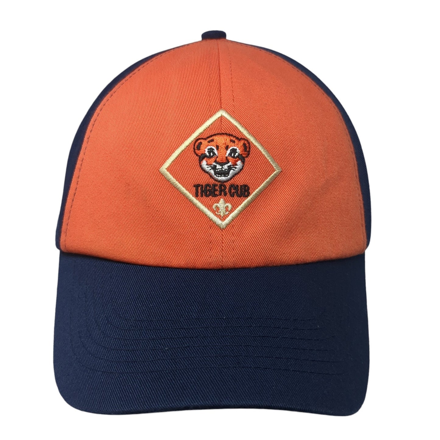 Tiger Cub Strapback Hat Multi Large Adjustable Embroidered Colorblock