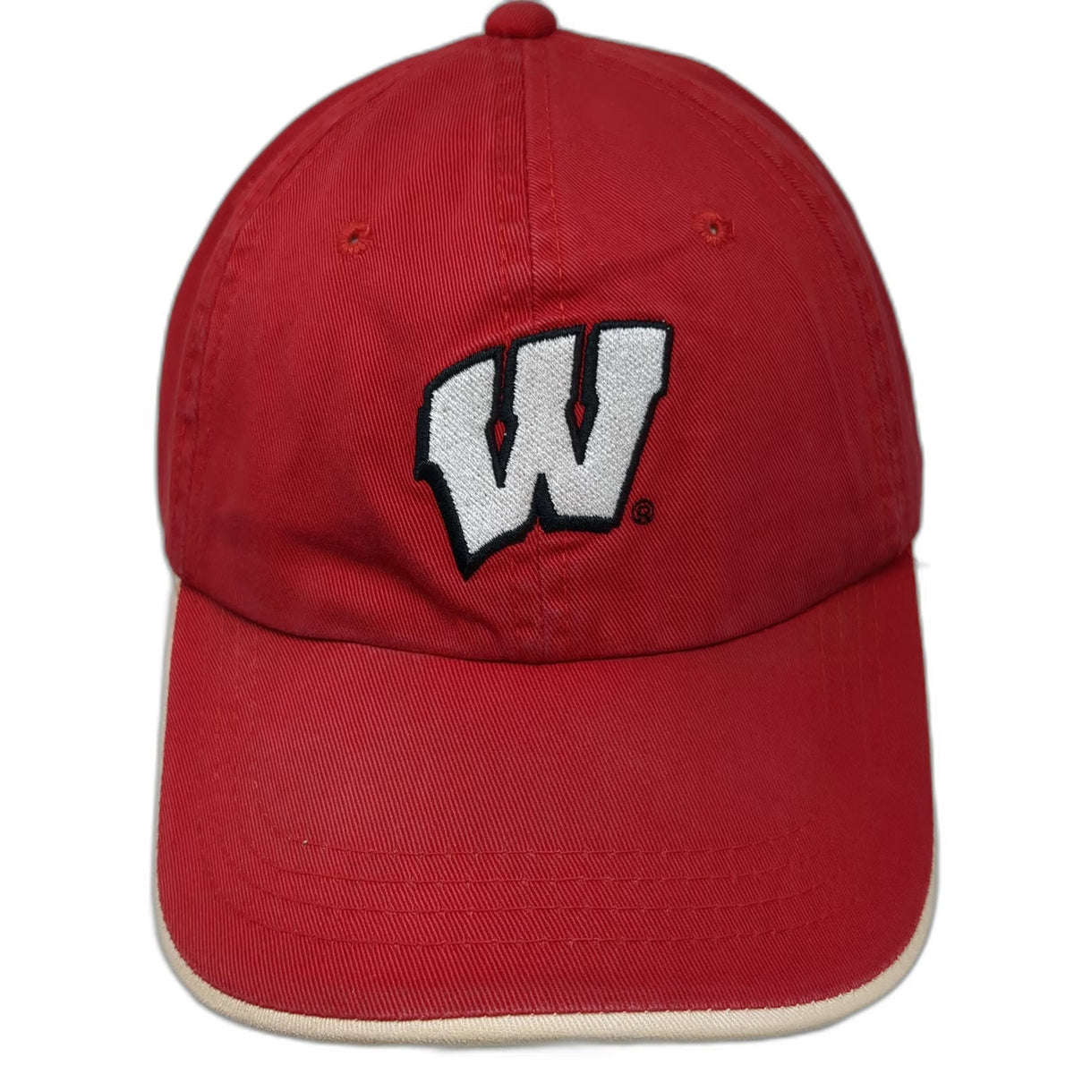 Wisconsin Badgers NCAA Signatures Cap Red One Size Slideback Embroidered W Logo