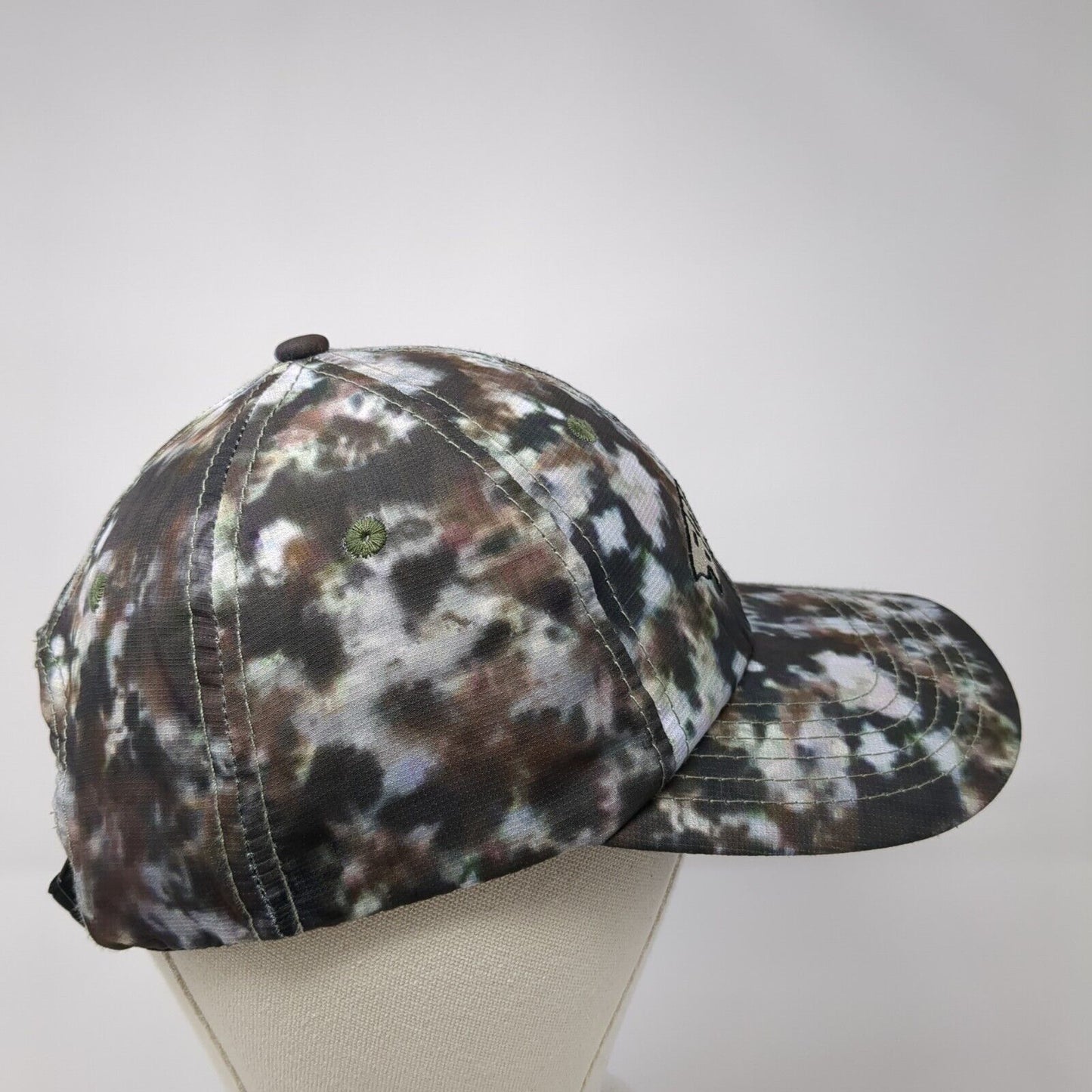 Barstool Outdoors Slideback Hat Camo One Size Adjustable Embroidered