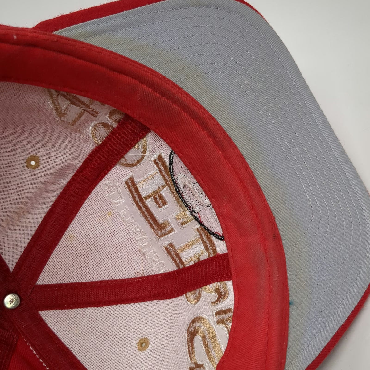 San Francisco 49ers NFL Starter Trucker Hat Red Snapback Wool Pro Line Vintage