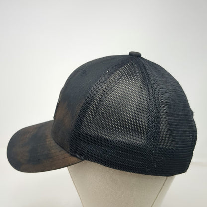 Yupoong Master Restoration Black Trucker Hat One Size Mesh Snapback Flexfit 110