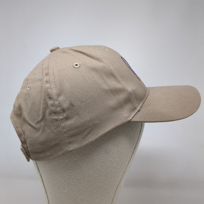 CAST For Kids Foundation Strapback Hat Tan OSFA Adjustable Embroidered KC Caps