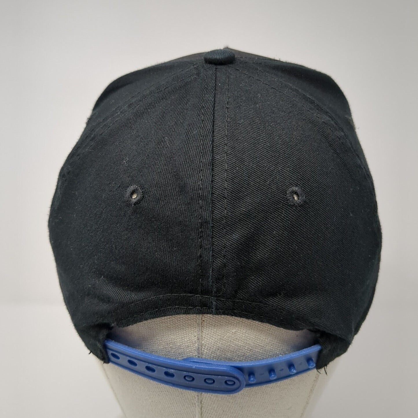 Sonic The Hedgehog Snapback Hat Black OS Adjustable Vented Holes 6 Panel SEGA