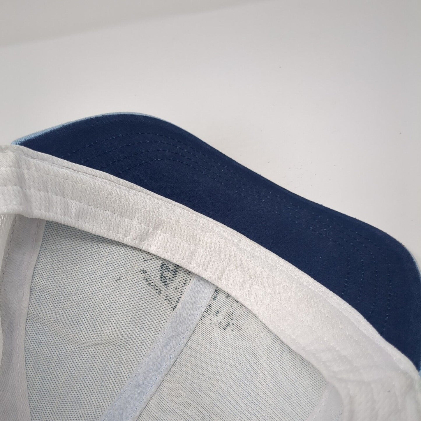 AFTCO Strapback Trucker HatBlue One Size Adjustable Embroidered Mesh Back