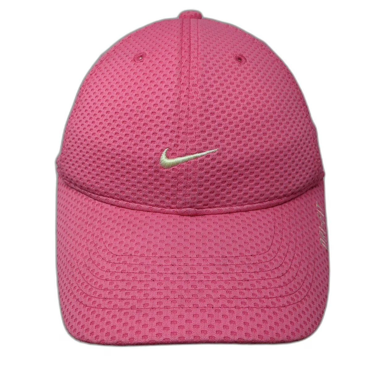 Nike Baseball Cap Pink One Size Dri-Fit Mesh Tailwind Strapback Running Hat