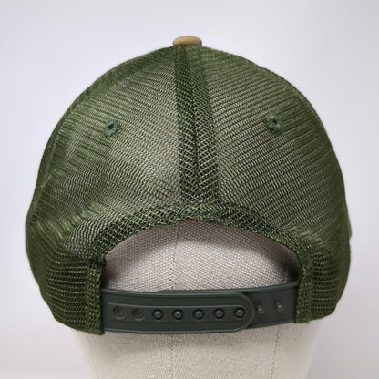 Decky Trucker Hat Green Camo One Size Kip Moore Beer Money Mesh Back Snapback