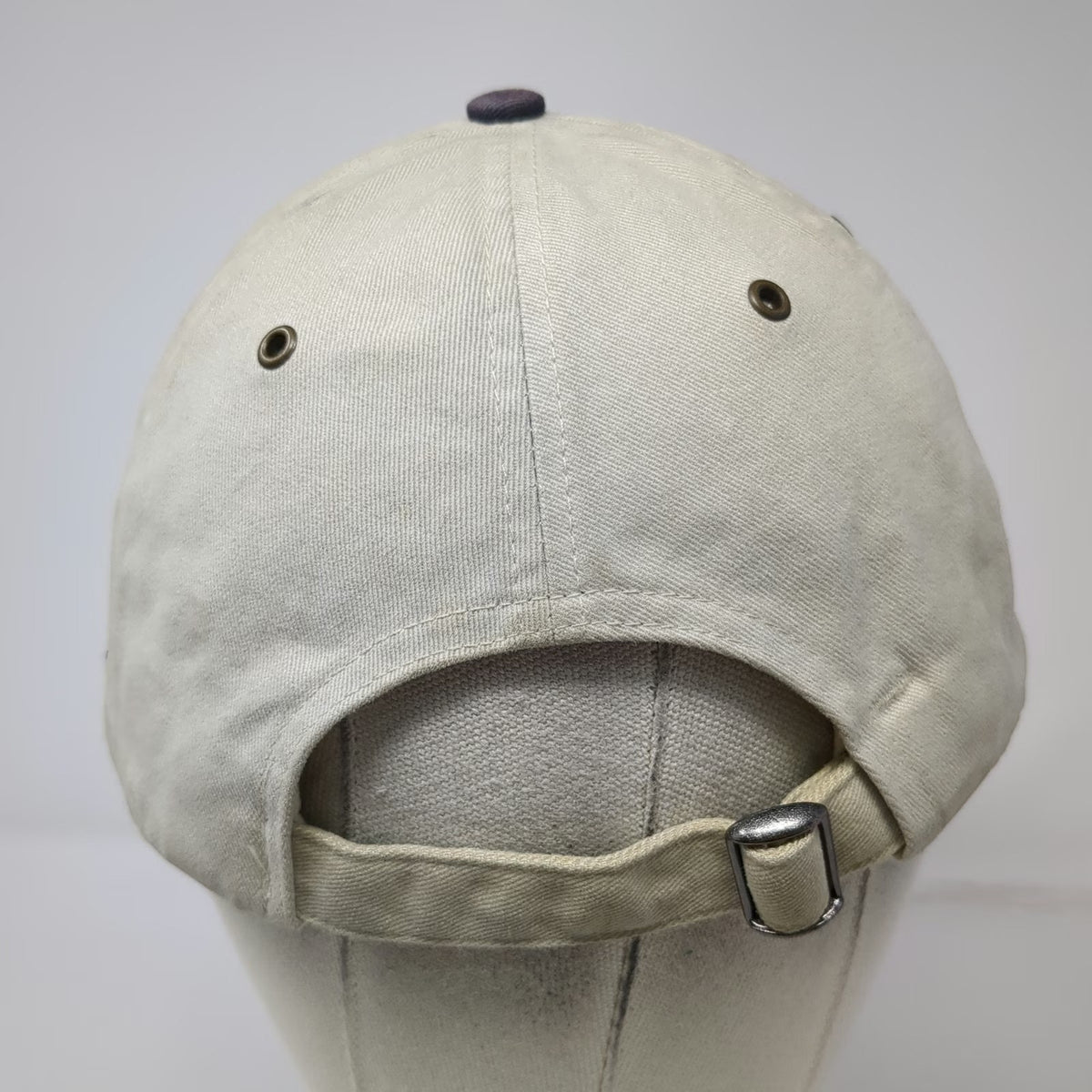 Disneyland Resort Mickey Mouse M Beige Blue One Size Baseball Cap Hat Strapback