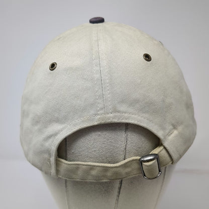 Disneyland Resort Mickey Mouse M Beige Blue One Size Baseball Cap Hat Strapback