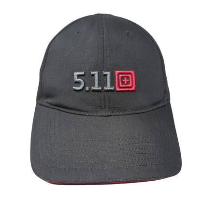 5.11 Tactical Always Be Ready Strapback Hat Gray One Size Adjustable Embroidered