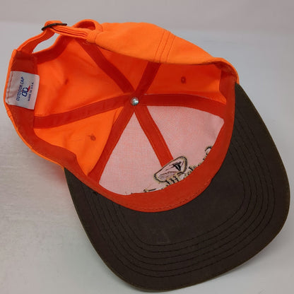 Outdoor Gander Mountain Baseball Cap Orange Brown One Size Strapback USA Hat