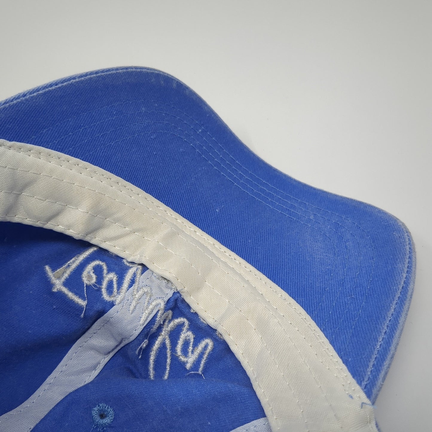 Tequila Por Favor Slideback Baseball Cap Blue One Size Adjustable Embroidered