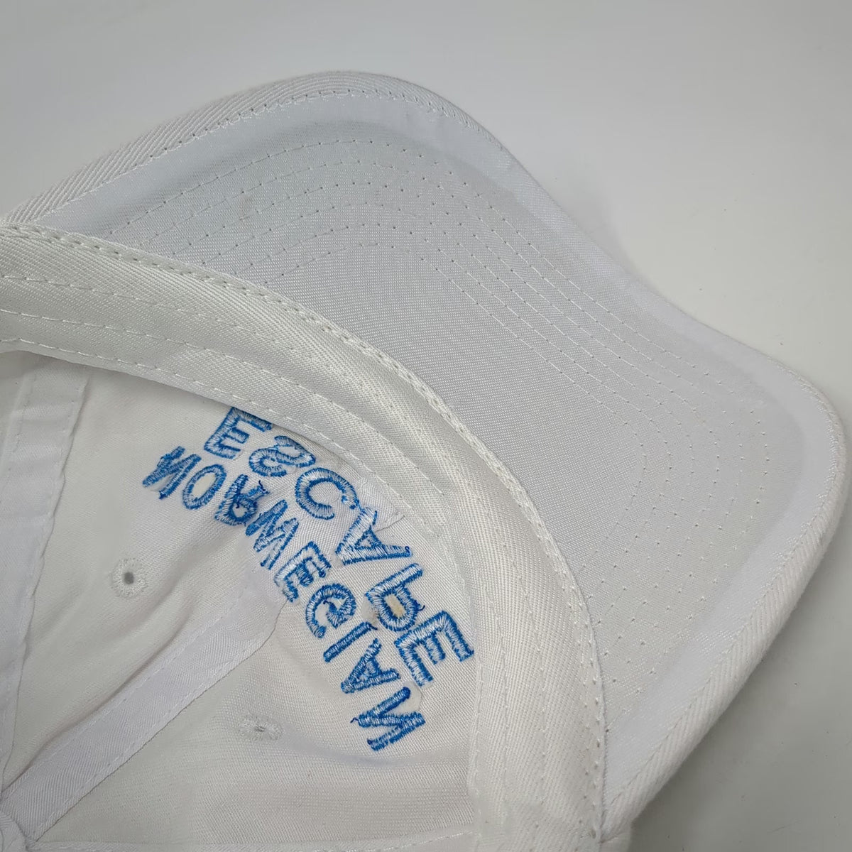 DMR Classic Headwear Baseball Cap White One Size Norwegian Escape Cruise Hat