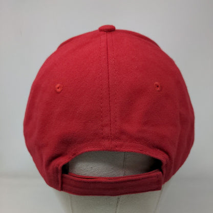 Miller High Life Strapback Hat Red One Size Adjustable Embroidered