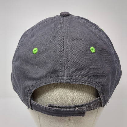Silverwood Est. 1988 Strapback Hat Gray One Size Adjustable Embroidered