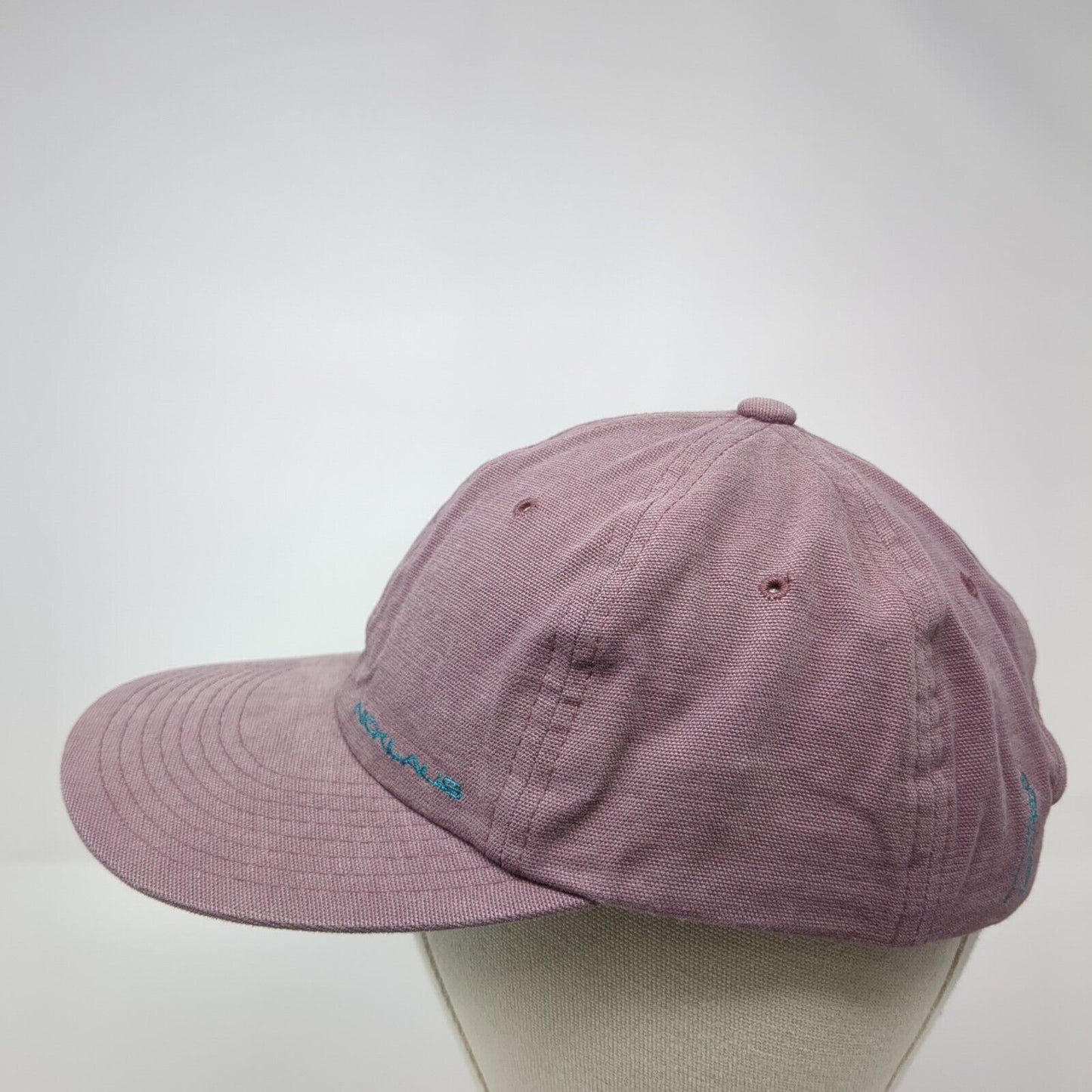 Nicklaus For Women Slideback Hat Red One Size Adjustable Embroidered 6 Panel