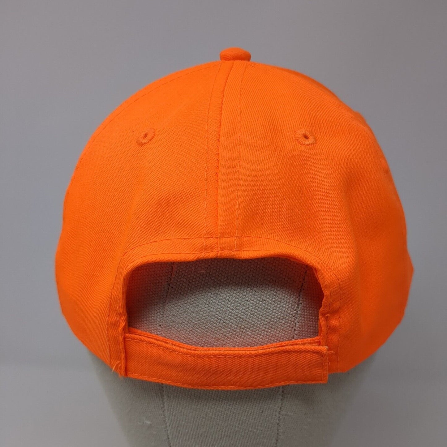Paramount Outdoors Strapback Hat Orange OS Adjustable 6 Panel Blank Polyester