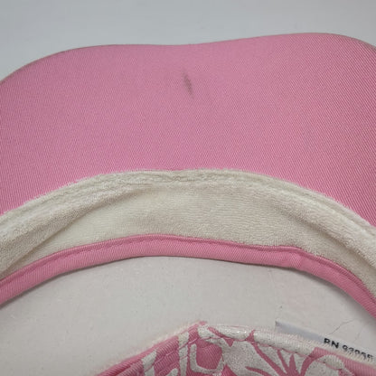 Chase Authentics Visor Pink One Size NASCAR 9 Kasey Kahne Floral Hibiscus Hat
