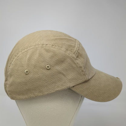 Boise State Broncos NCAA Nike 5 Panel Hat Beige One Size Herringbone Strapback