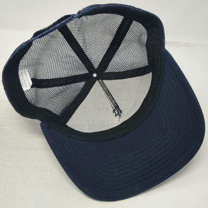 Sargent Law Firm Blue One Size Trucker Hat American Flag Patch Snapback Mesh