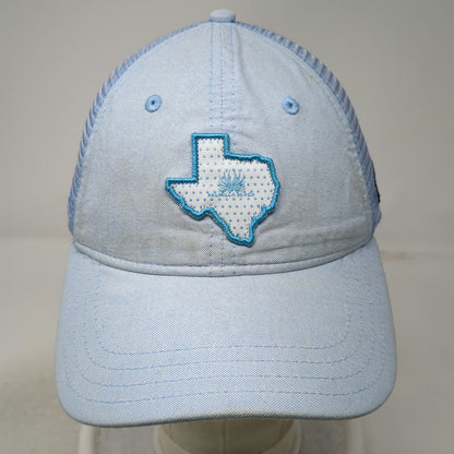 Palmilla Beach Trucker Hat Blue OSFM Port Aransas TX Mesh Snapback Texas Patch
