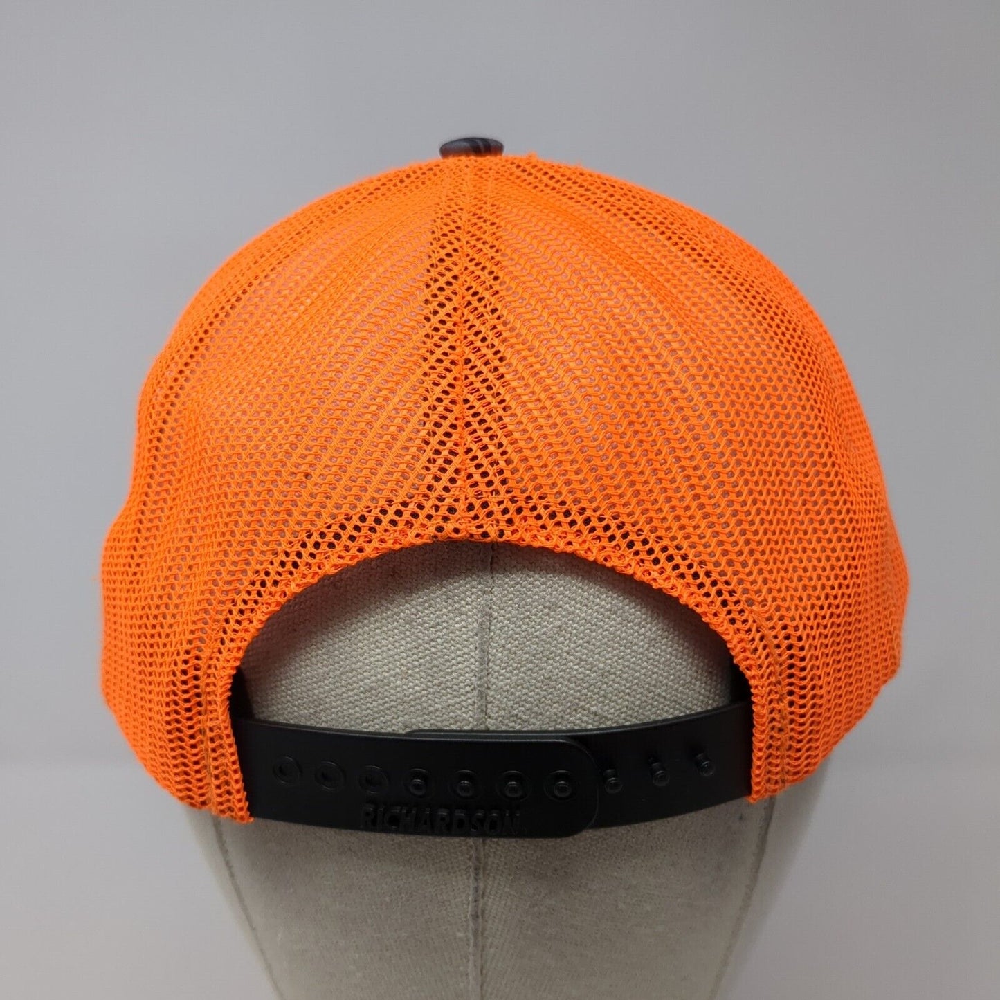 Simplot Grower Solutions Snapback Trucker Hat Camouflage OS Mesh Back Richardson