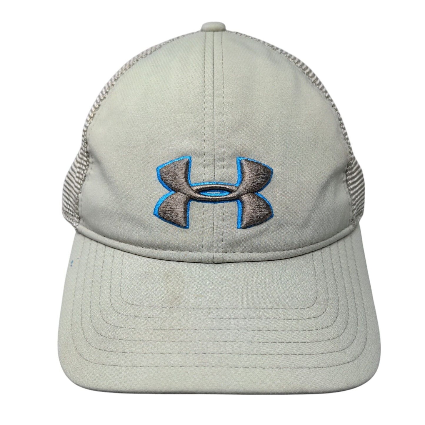 Under Armour Snapback Trucker Hat Green OSFA Adjustable Embroidered Mesh Back
