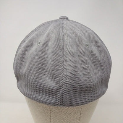 Empire Fitted Hat Gray L/XL Embroidered Cool & Dry Flexfit Sport-Tek