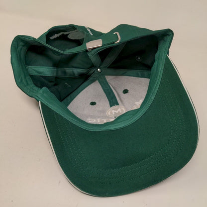 Majestic Colonial Punta Cana Slideback Hat Green One Size Embroidered