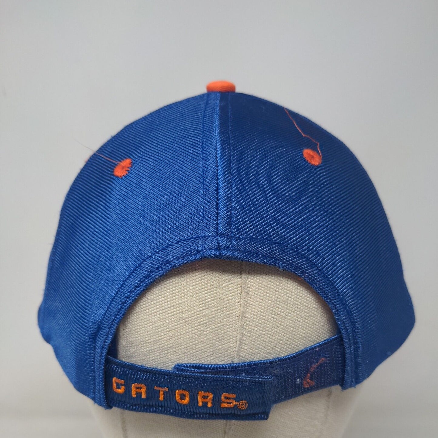 NCAA Men's Strapback Hat Blue OSFA Embroidered Florida Gators Logo Adjustable