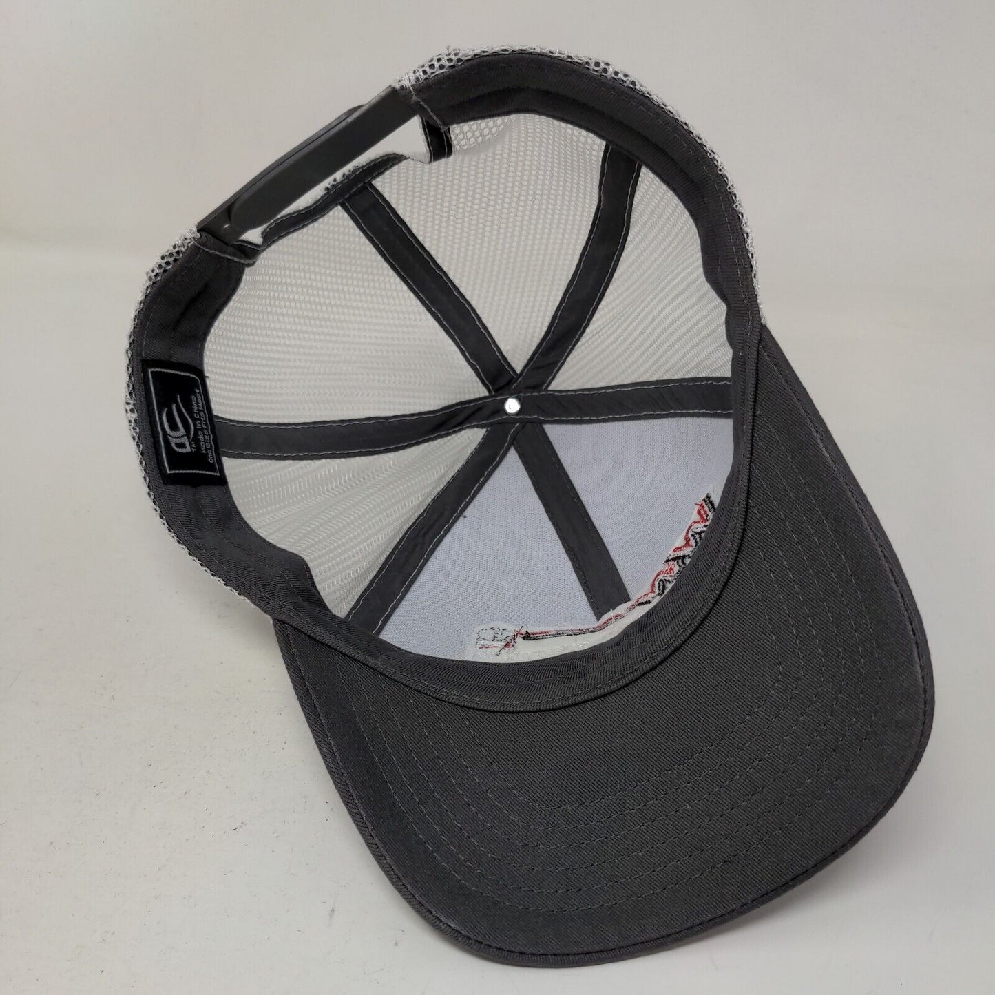 Outdoor Cap Men's Snapback Mesh Back Trucker Hat Gray OSFM Werts Welding Tank