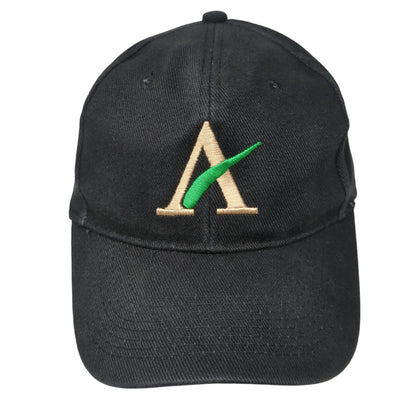 West Sacramento Slideback Baseball Cap Black OS Adjustable Embroidered Otto