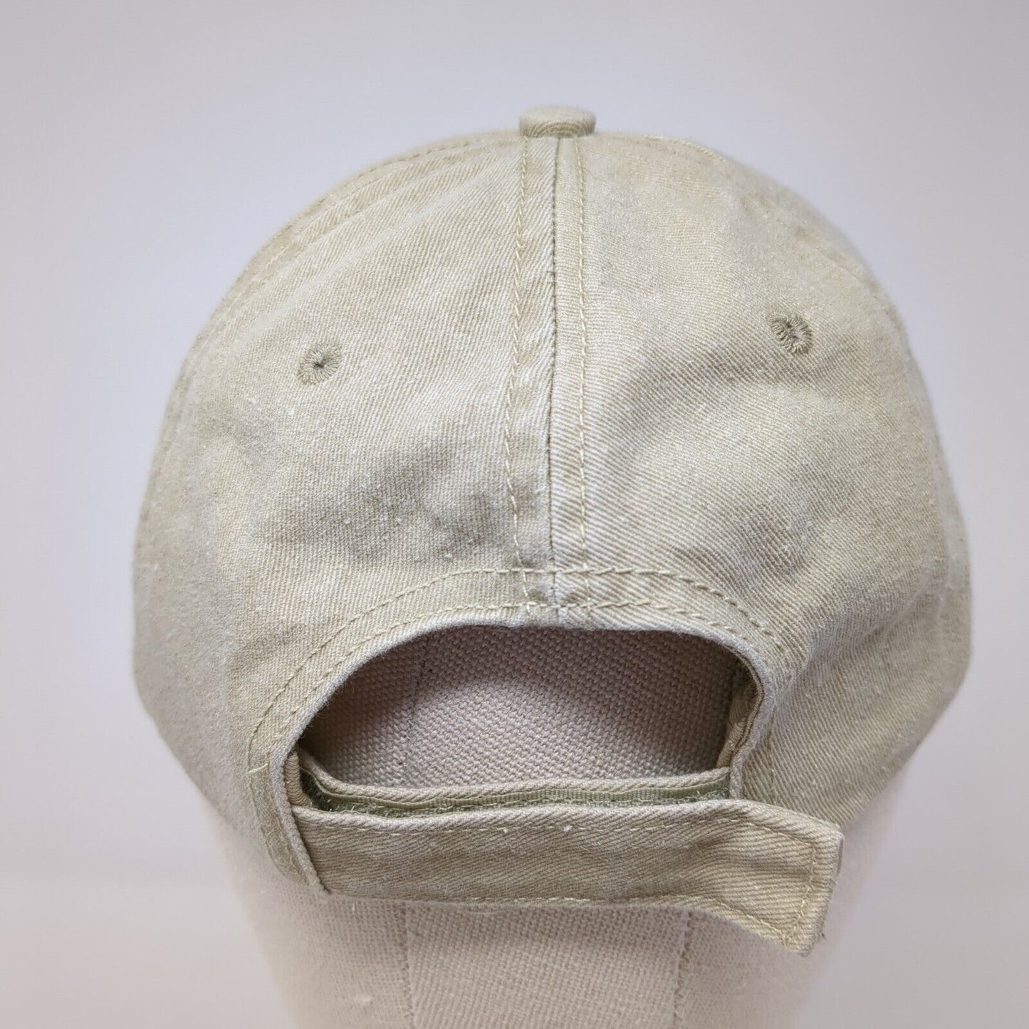 Key West Florida 1521 Strapback Hat Tan One Size Adjustable Embroidered 6 Panel