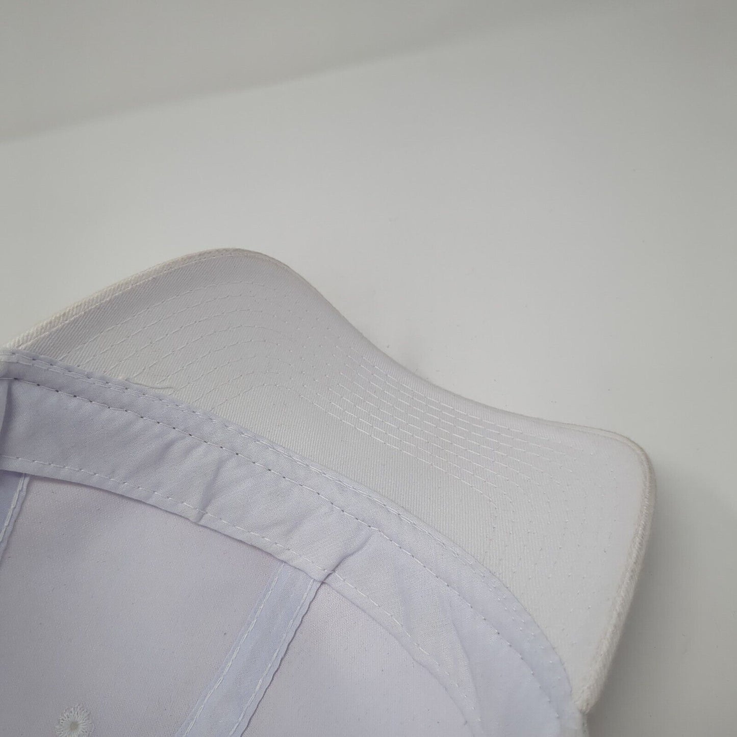 Outdoor Cap Strapback Trucker Hat White OS Adjustable Mesh Back 6 Panel Blank