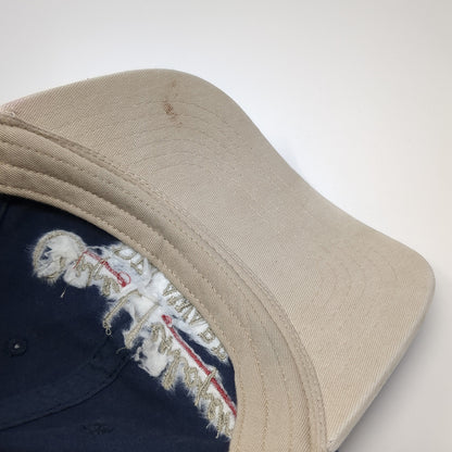 Cape Henlopen Strapback Baseball Cap Blue One Size Adjustable Embroidered Jhats
