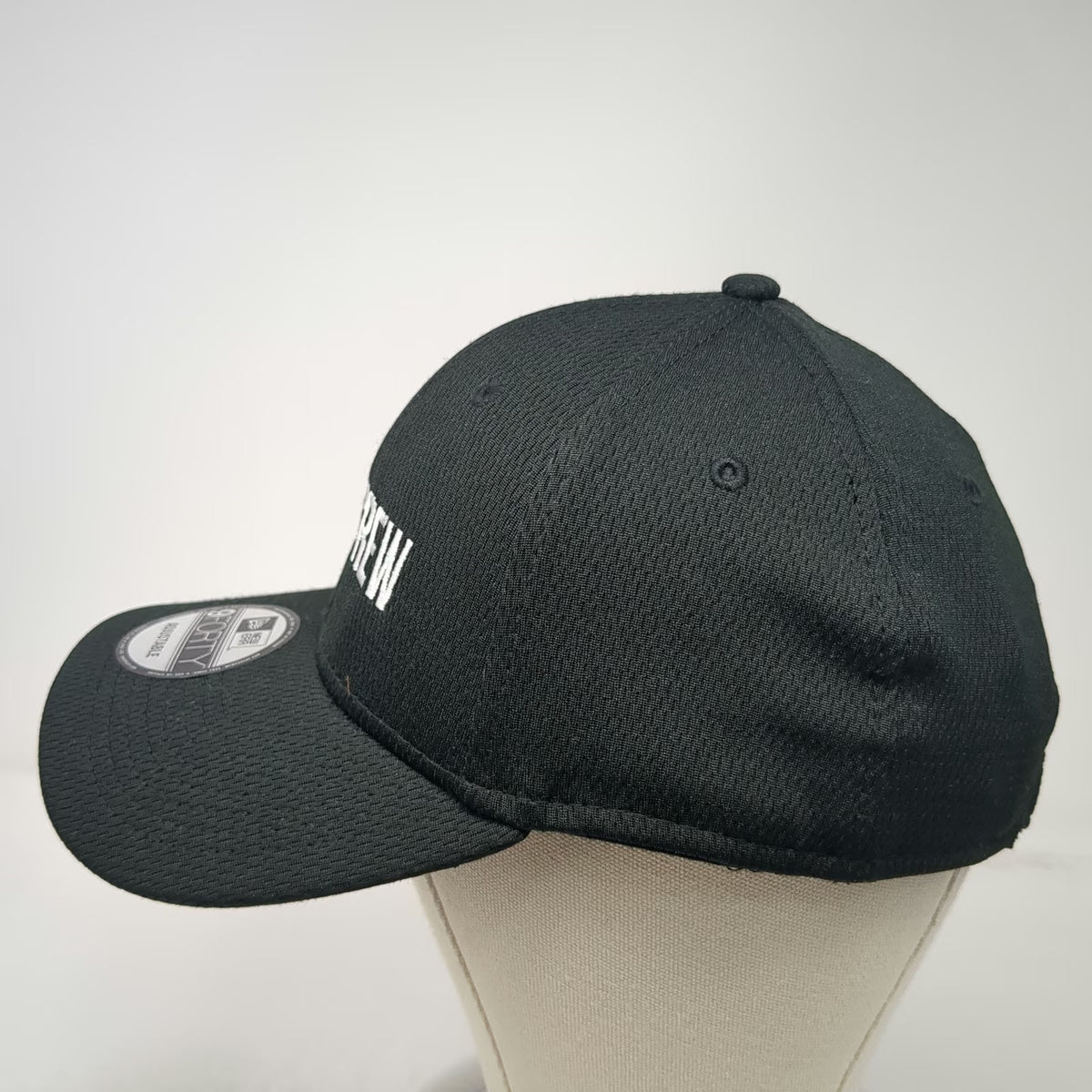 New Era Baseball Cap Black One Size 9FORTY WOO CREW Triple Moon Strapback Hat