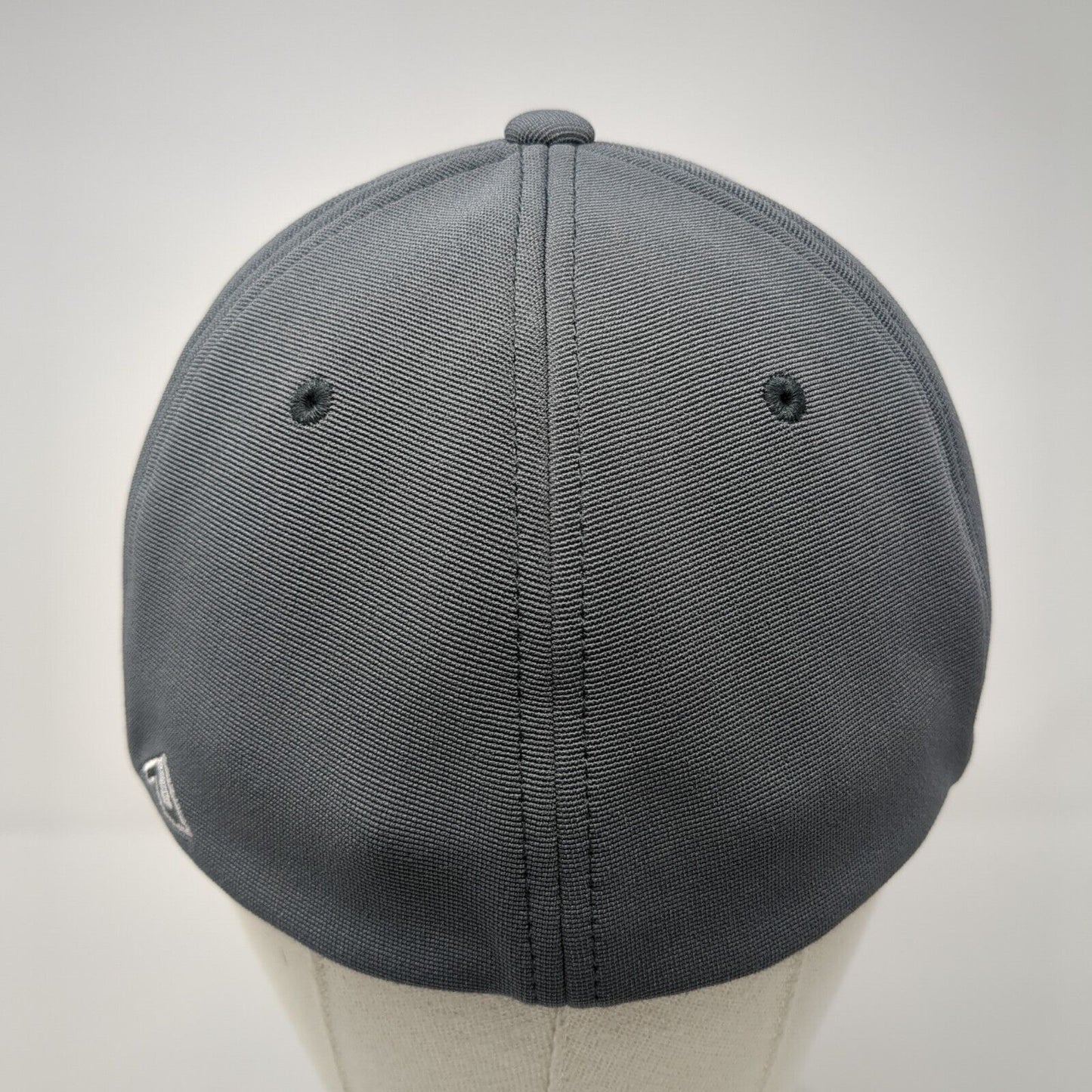 Billings Mustangs Fitted Hat Gray 7 3/8-8 Performance Pacific Headwear