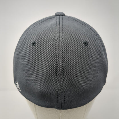 Billings Mustangs Fitted Hat Gray 7 3/8-8 Performance Pacific Headwear