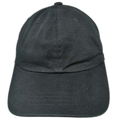 Yupoong Baseball Cap Black One Size Flowertown Cannabis Slideback Adjustable Hat