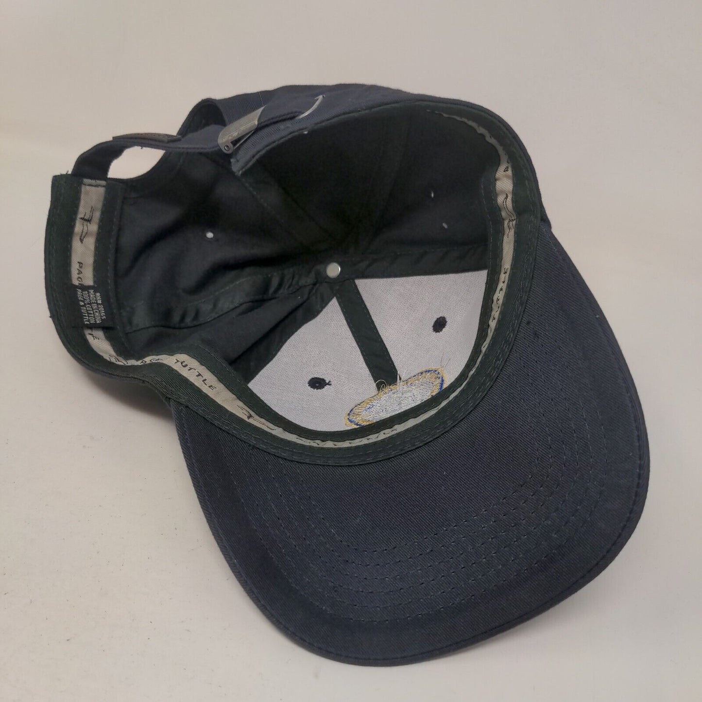 USS Kenneth Whiting Minnesota 2007 Slideback Hat Blue One Size Page & Tuttle