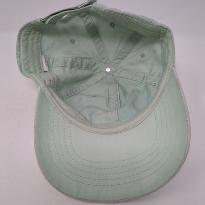 Unbranded Strapback Hat Blue One Size Adjustable Blank Solid Vent Holes