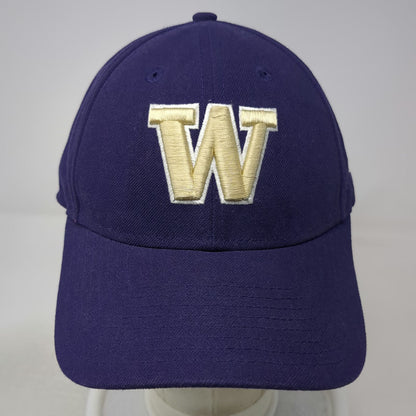 New Era Washington Huskies NCAA Cap Purple One Size Strapback 9FORTY Logo Hat