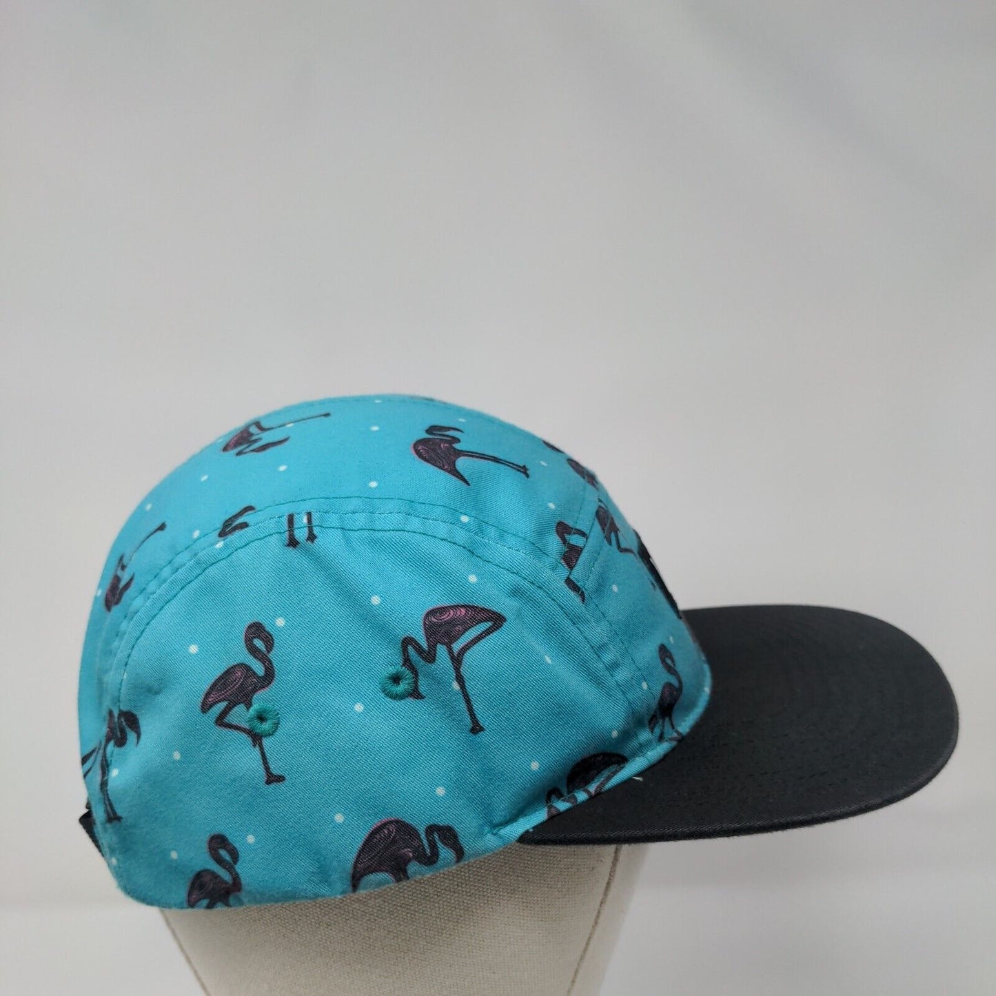 Vib Flamingo Strapback 5 Panel Hat Multicolor One Size Adjustable