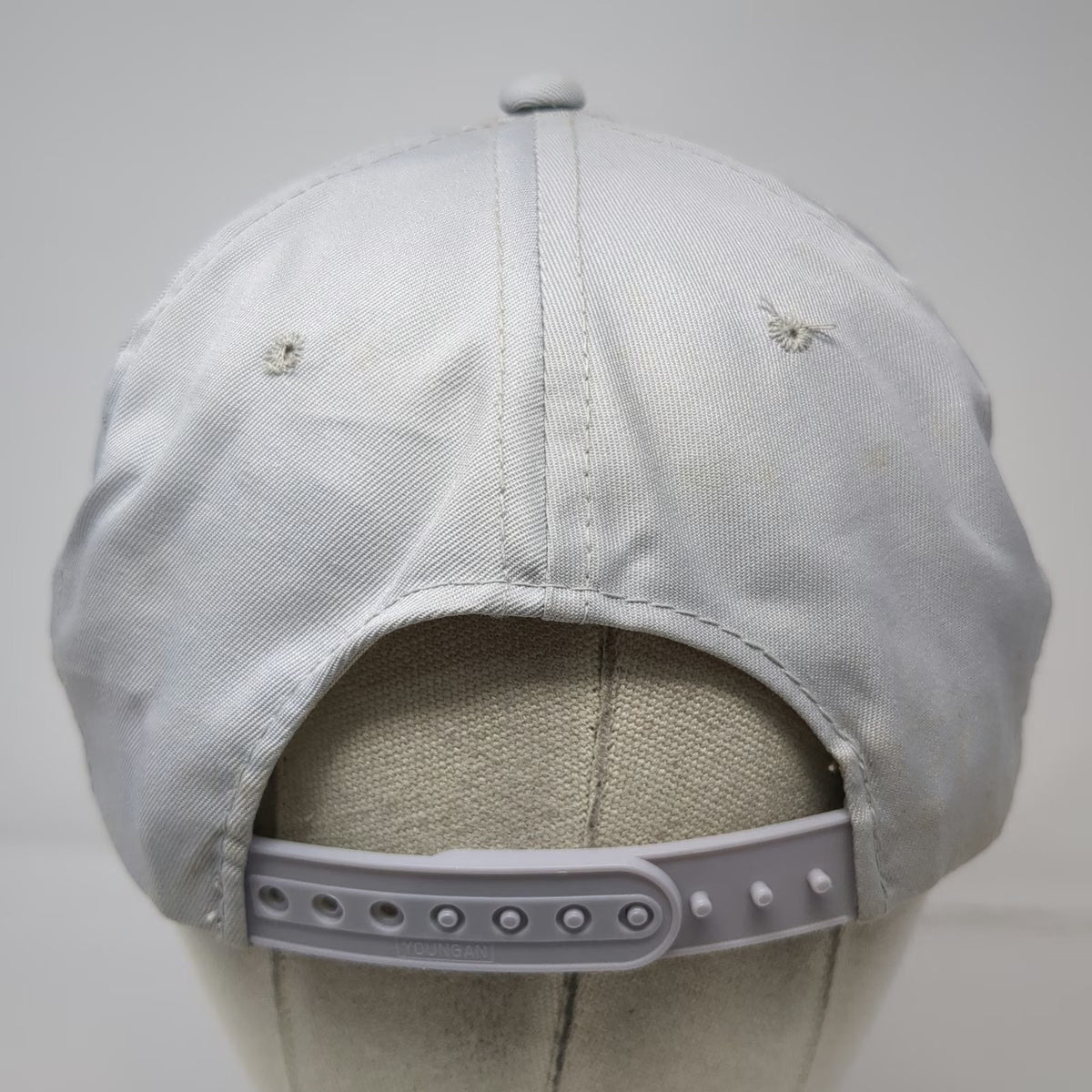 Youngan 5 Panel Gray OS Hat Gun Cleaning Cap Snapback Rope Embroidery Novelty