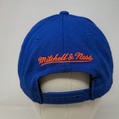 Mitchell & Ness Men's Snapback Hat Blue Cleveland Cavaliers Hardwood Classics