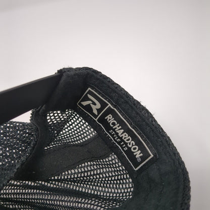 Probst Electric USA Flag Snapback Trucker Hat Black One Size Mesh Back