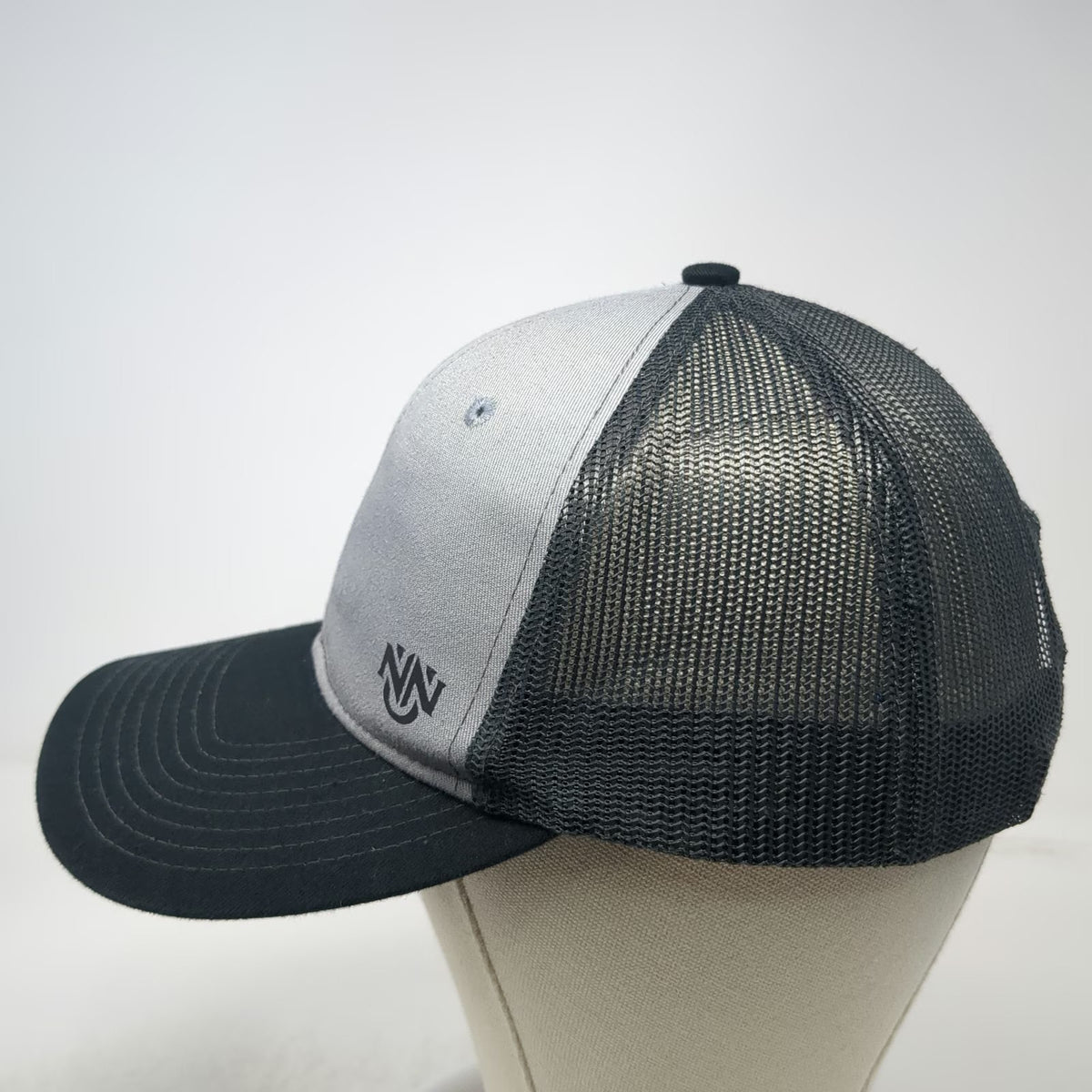Port Authority Northwest Nazarene University Trucker Hat Gray Black OS Snapback