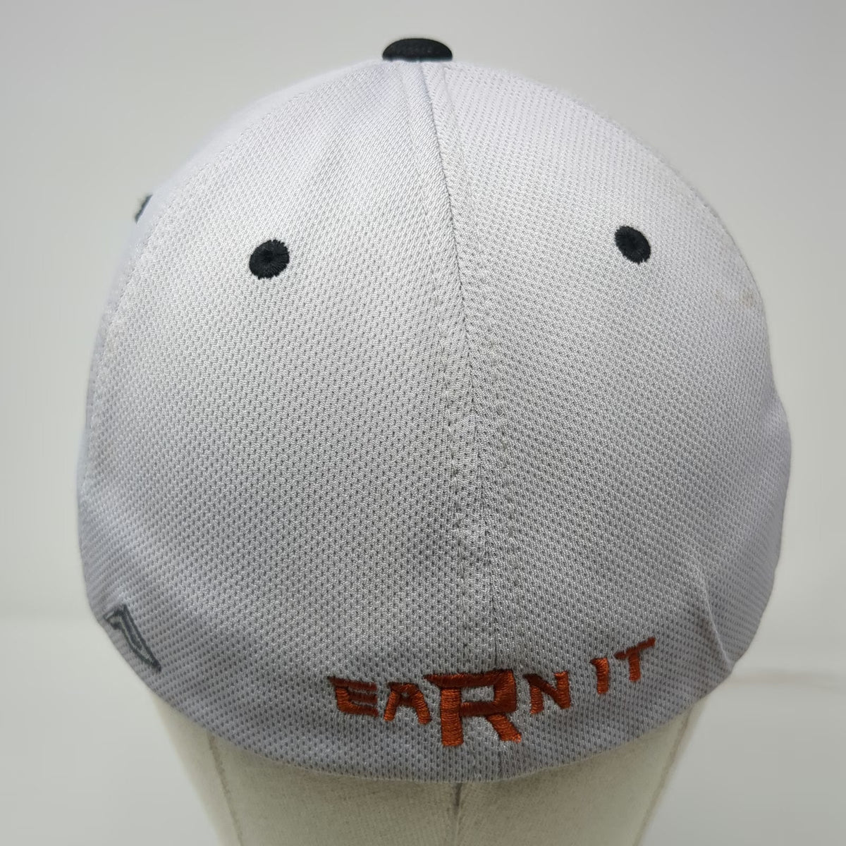 Pacific Headwear Baseball Cap Gray M Flexfit Earn It Star Logo Performance Hat