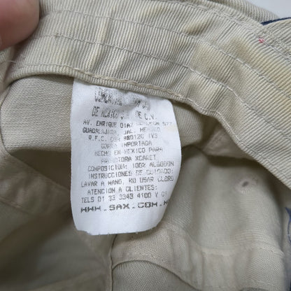 Xcaret Baseball Cap Beige OSFM Riviera Maya Cancun Mexico Toucan Slideback Hat