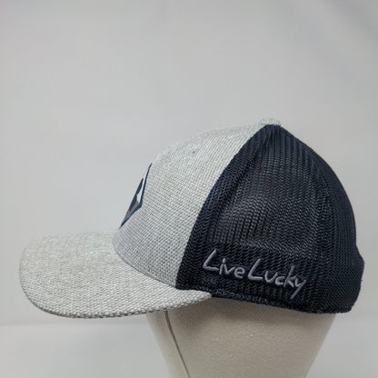 Live Lucky Bali Hai Snapback Trucker Hat Multicolor OSFA 110Flexfit Black Clover