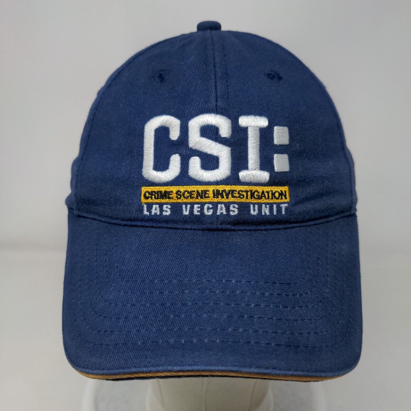 CSI Crime Scene Investigation Las Vegas Unit Slideback Hat Blue One Size SNCO